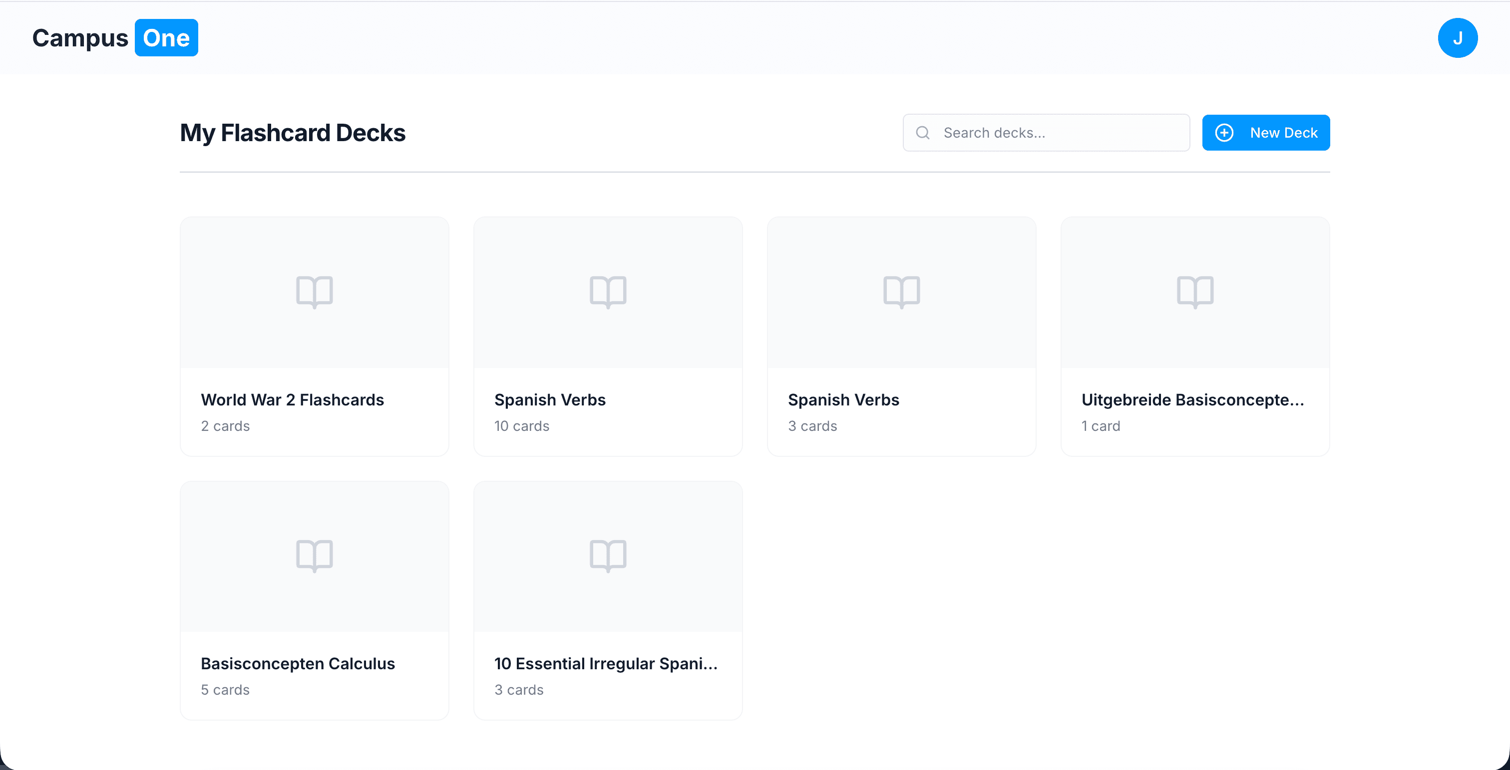 Flashcard Management